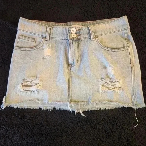 MOSSIMO denim mini skirt, size  11 - Picture 6 of 6